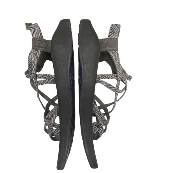 CHACO ZX/2 CLOUD Sandals Size 12 Outdoor Vegan Waterproof Cross Straps - Picture 4 of 8